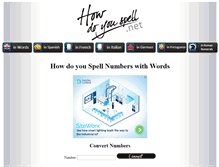Tablet Screenshot of howdoyouspell.net